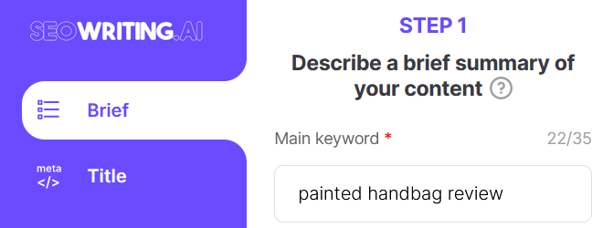 AI Bref Generation Tool