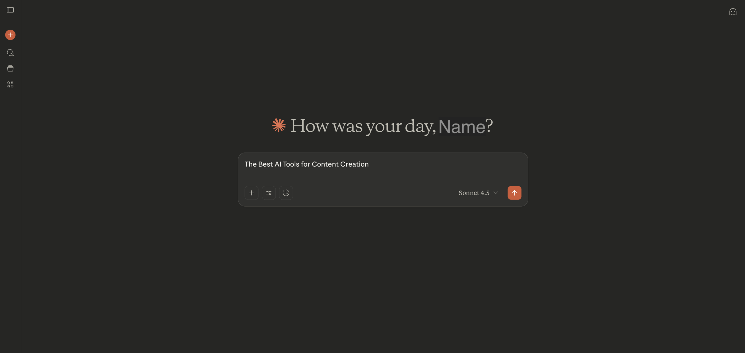 Claude main interface Search Ai Tools