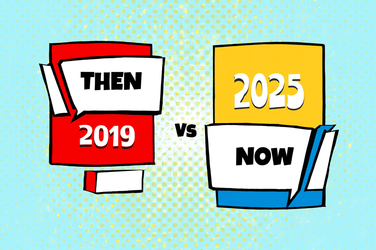 Two blocks that defined 2019 and 2025 year